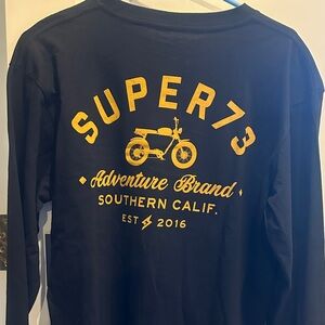 SUPER73 Black long sleeved Shirt